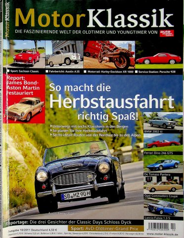 Deckblatt Motor Klassik (10/2011)
